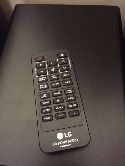 Aparelhagem de música LG