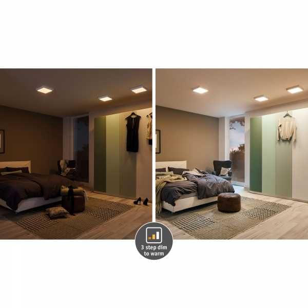 Paulmann Plafon CARPO LED 10,2W 2300K-3000K DIM