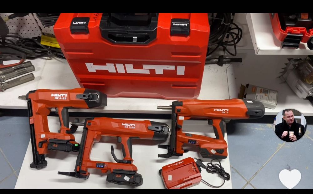 Hilti BX-3/4- акамуляторні пиколі по бетону