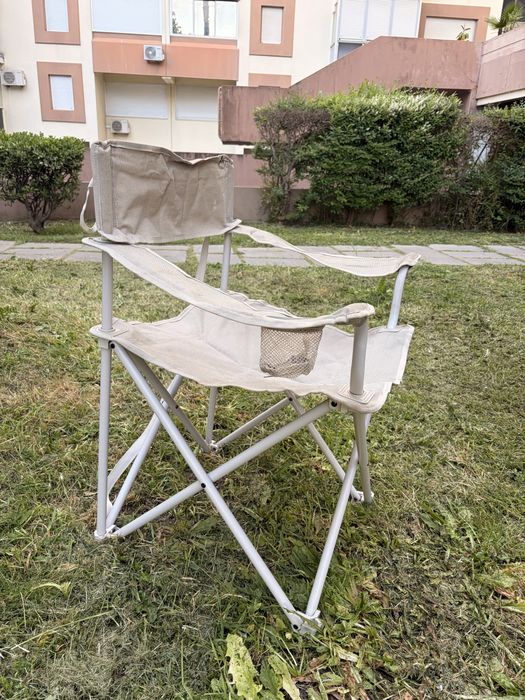 4 cadeiras de campismo novas