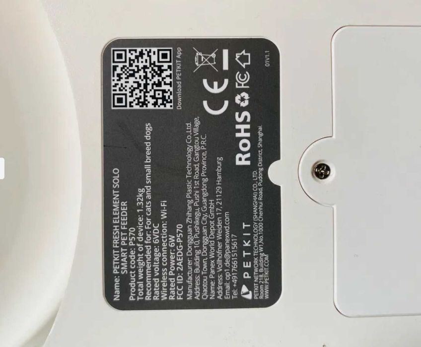 Comedouro Alimentador gato cao automatico - Smart Pet Food Feeder