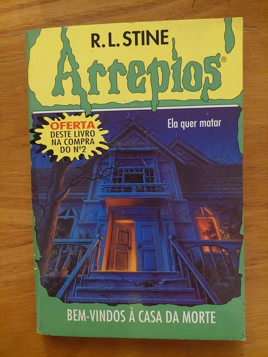 Livro Arrepios (Goosebumps) de R. L. Stine