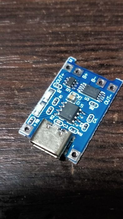 Модуль для заряджання Li-ion Li-pol акумуляторів на мікросхемі TP4056