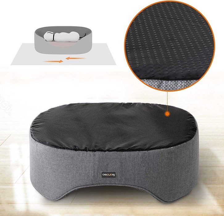 Legowisko dla psa Feandrea szare z poduszką