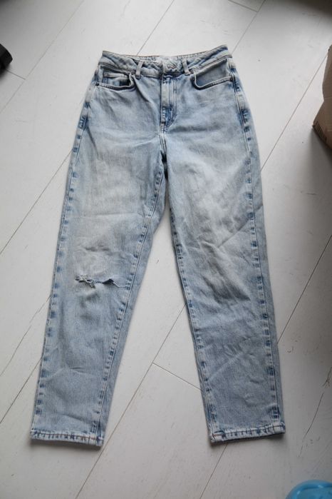 Jeansy niebieskie Mom jeans New Look 36