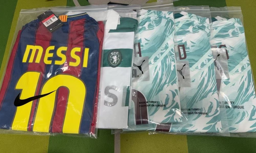 Camisolas Futebol Clubes/Seleções