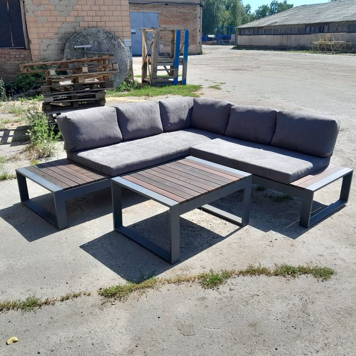 Садовая мебель для улицы или террасы в стиле лофт, садові меблі,