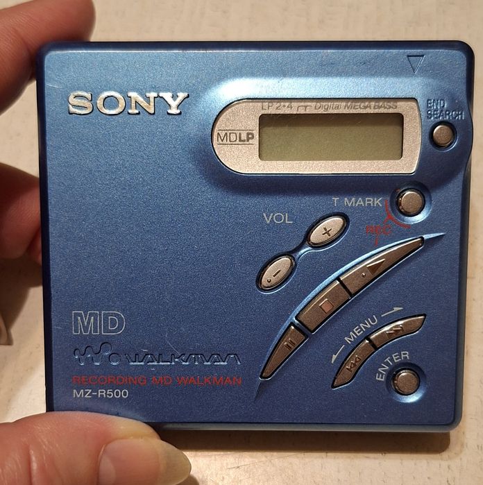 Минидисковый Пишущий Плеер! Sony MZ-R  500 Германия!