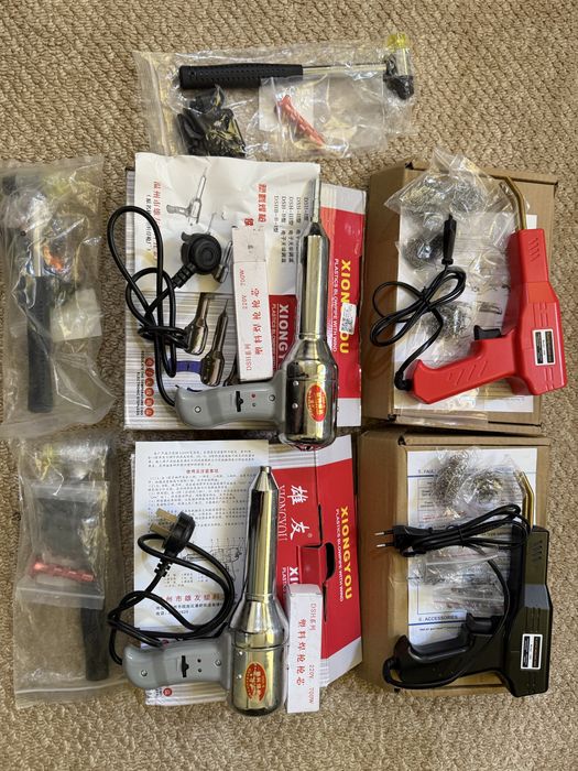 Гарячий степлер, фен, паяльник для пластику для пайки бамперів 100вт