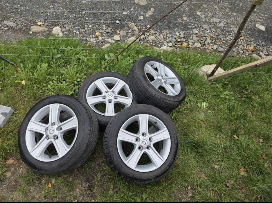 Zestaw alufelgi + opony letnie