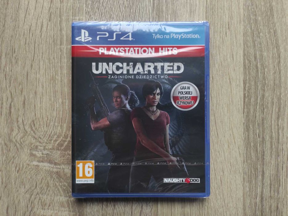 Uncharted Zaginione Dziedzictwo PL - Hits - PS4 - Nowa w folii