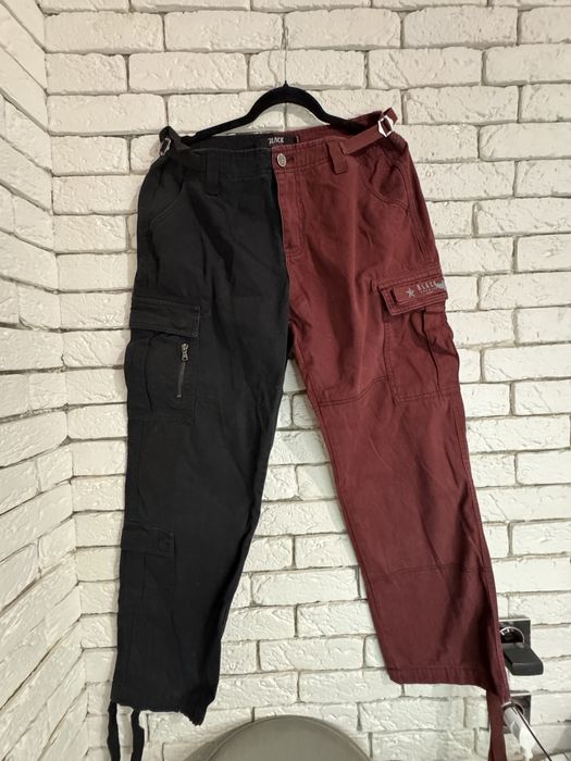 Унисекс брюки карго BLACK Premium, двухцветные