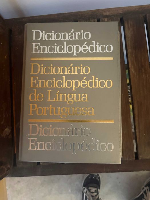 livro dicionário enciclopédico da língua portuguesa