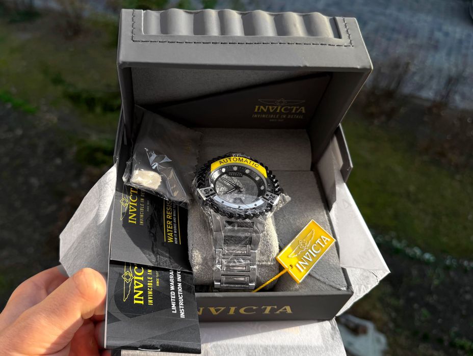 Годинник Invicta 34320 Reserve Bolt HERCULES 53 mm. Automatic. 200 MT.
