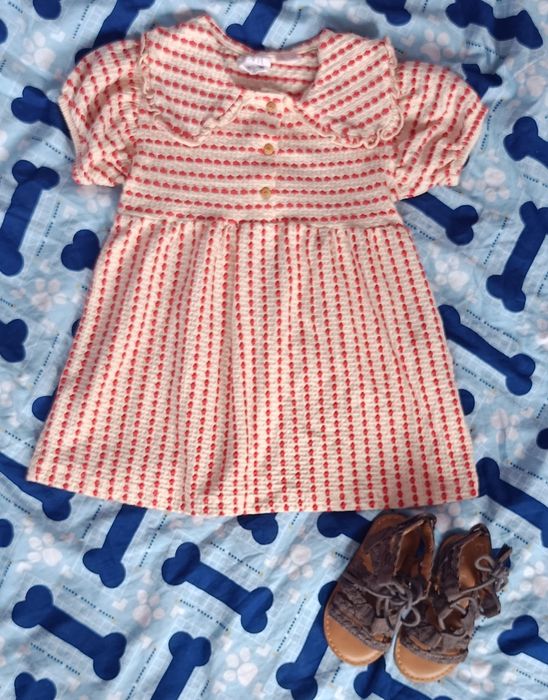 Sukienka Zara plus buciki Next