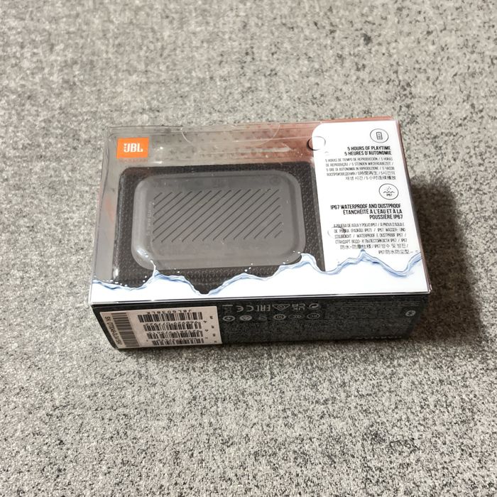 NOWY Głośnik bezprzewodowy bluetooth JBL GO 3 czarny