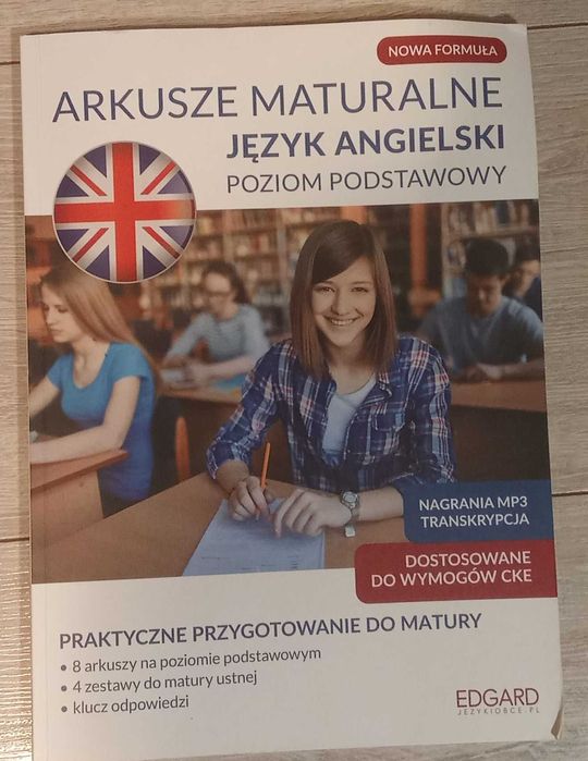 Arkusze maturalne język angielski poziom podstawowy wydawnictwo Edgard