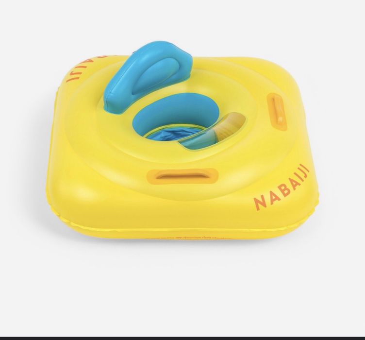 NABAIJI Boia-cadeira de natação com pegas para bebé 7-11kg - amarelo