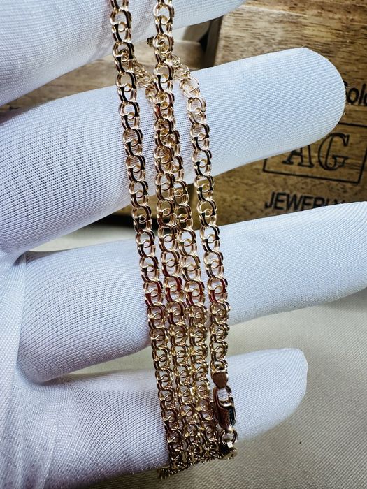 Золотая цепочка 585 весом 9,88 грамм