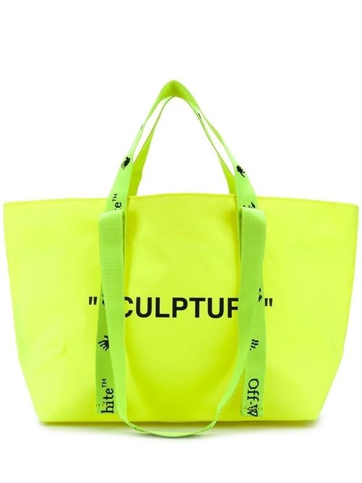 Оригінальна сумка off-white // commercial tote bag "SCULPTURE"