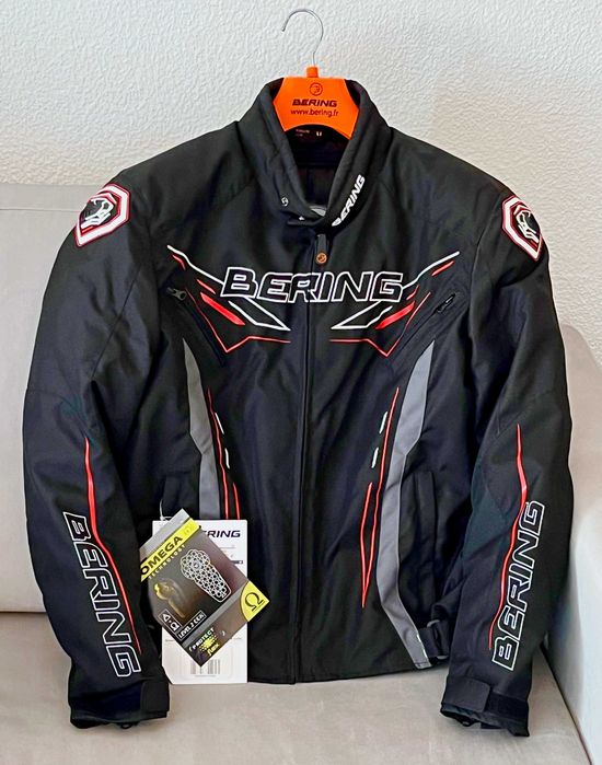 Blusão mota NOVO Bering.Impermeável,4 Estações.Forro remov.Tam S-M-L
