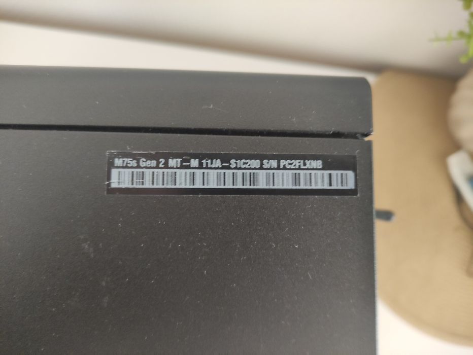 Lenovo thinkcentre m75s gen2 (Ryzen 7 4700g/32GB/256/RTX 3050)