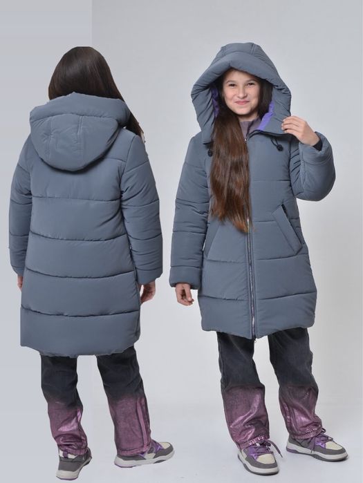 Зимова куртка на мембрані дівчинка