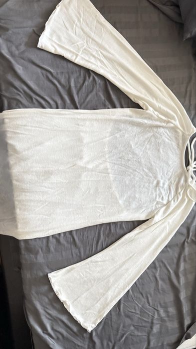 Сукня для вагітної фотосесії молочного коььору, 1 раз одягалась