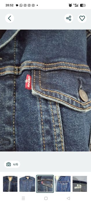 Casaco LEVIS - com Etiqueta