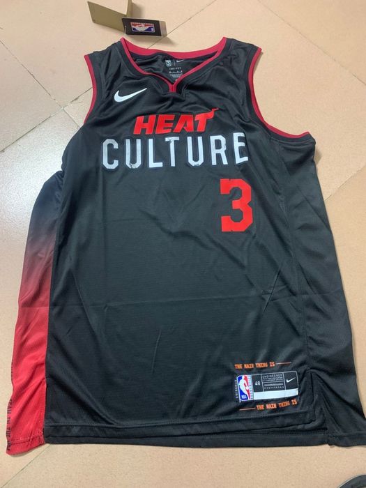 Camisola NBA Miami Heat "Heat Culture" – Dwyane Wade 3