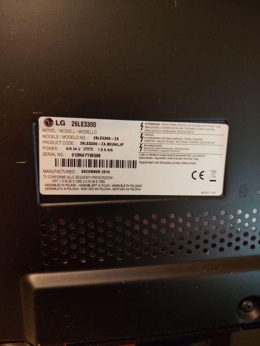 TV LG de 26 polegadas447123419710115842