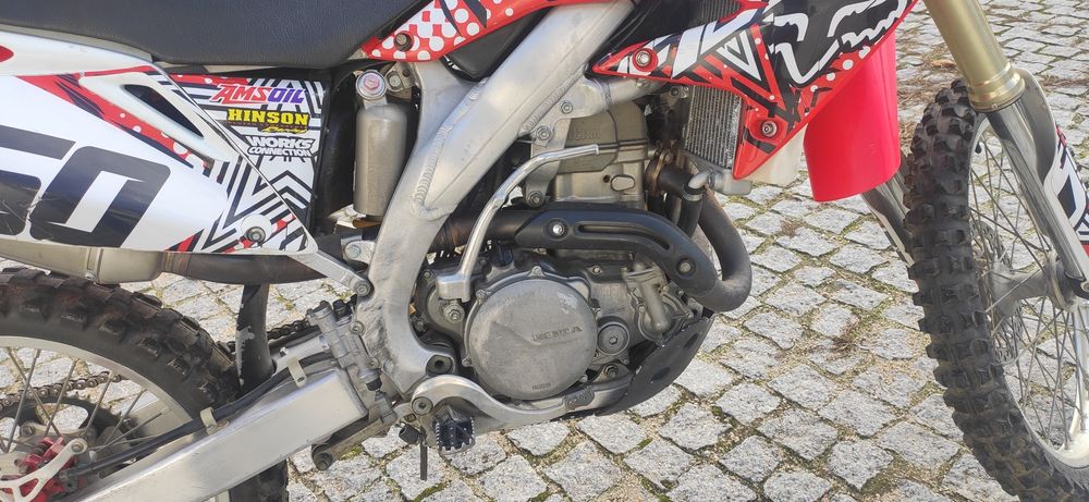 Crf 450 x matrícula