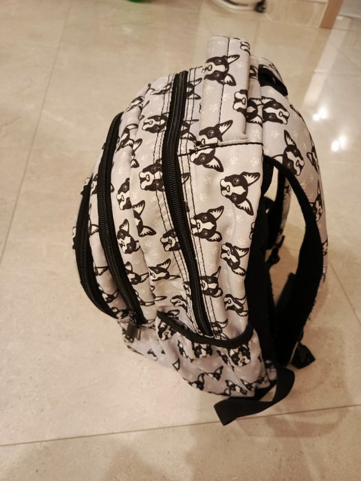 Plecak COOLPACK pies buldog francuski stan bardzo dobry