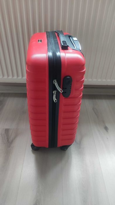 Walizka kabinowa Wittchen czerwona ABS
