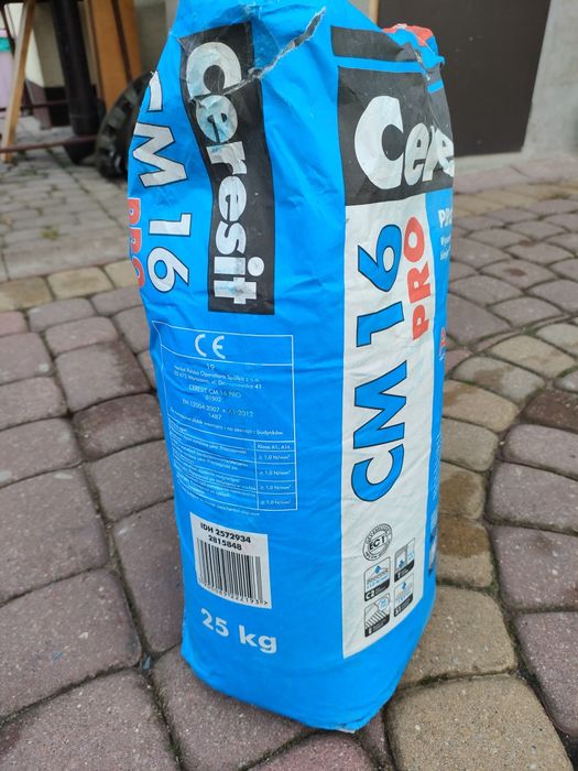 Zaprawa klejąca elastyczna CM16 PRO Ceresit 25kg klej
