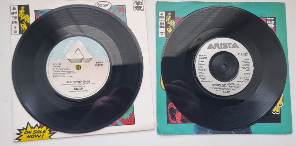 Дві маленькі платівки Snap