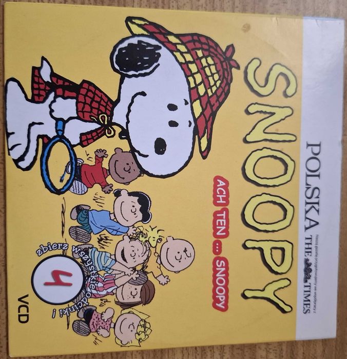 Snoopy odcinki 4 płyty vcd