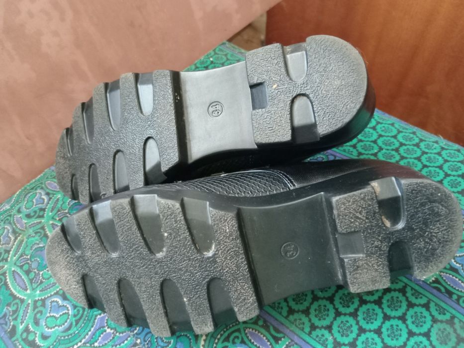 Туфли детские на девочку, натуральная кожа, почти новые