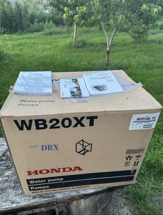 Мотопомпа Honda WB20XT нова, заводська комплектація