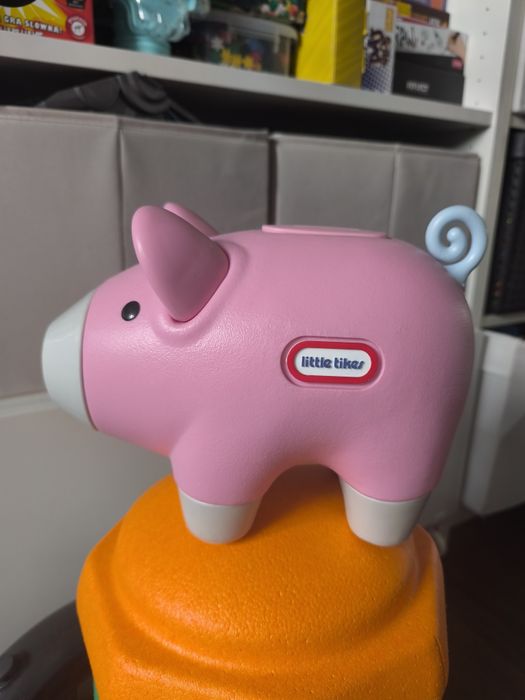 Kultowa klasyczna skarbonka little tikes piggy bank toy story