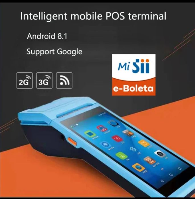 Pos registadora movel com impressora nova