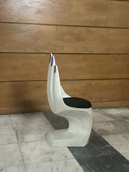 Design Chair Iconic 80s Palm Sculpture Lounge Space Age Cult Rare Art