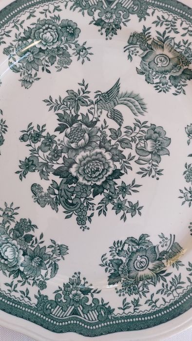 Talerze villeroy boch zielony fason