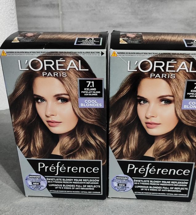 Farba do Włosów L'Orea Popielaty blond