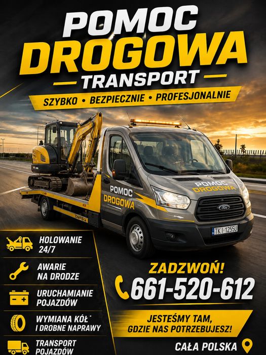 Pomoc Drogowa 24/7  Kielce, TRASA S7