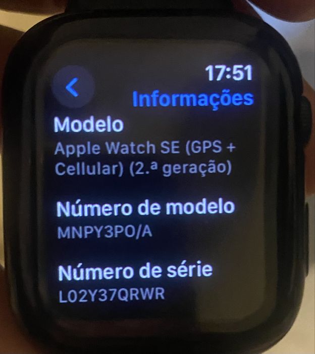 Apple watch SE ( com muito pouco uso )64585229045891123