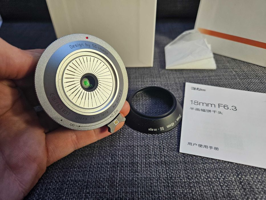 Obiektyw SGImage 18mm f/6.3 Micro 4/3 - Stan jak nowy!