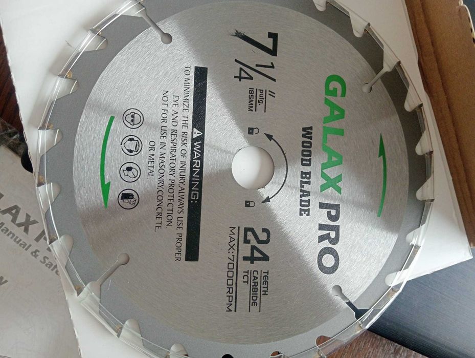 Serra Circular Galax Pro 1400W 6000 RPM – Mod. 76346-3 – NOVA