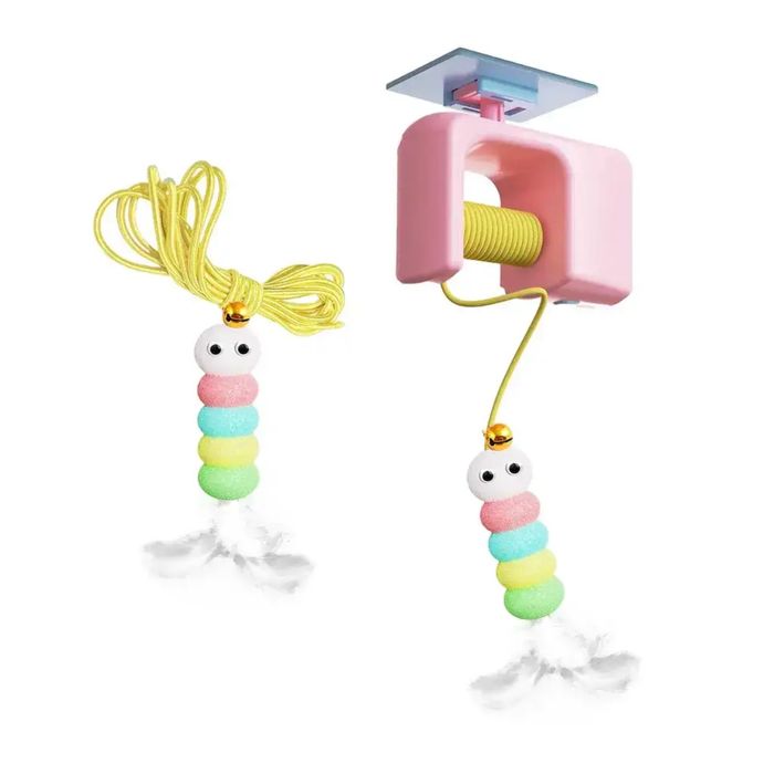 Іграшка для котів на присосці Cat Teasing Toy з USB зарядкою