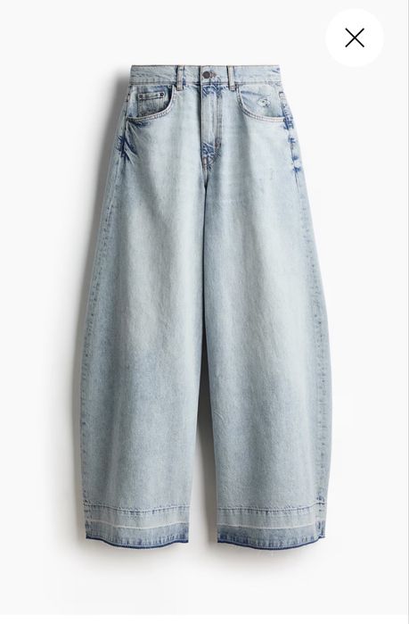H&m джинси широкі баггі